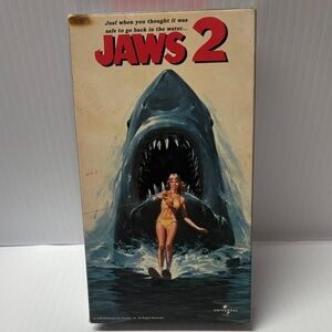 Jaws 2 - VHS Hi-Fi Movie - Universal 1997 - Rare for movies’s collector
